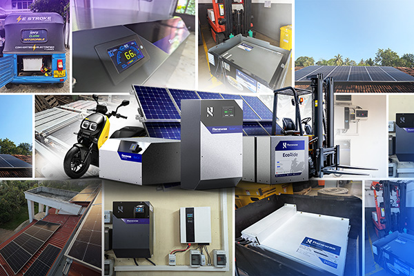 Renewaa team installing solar panels